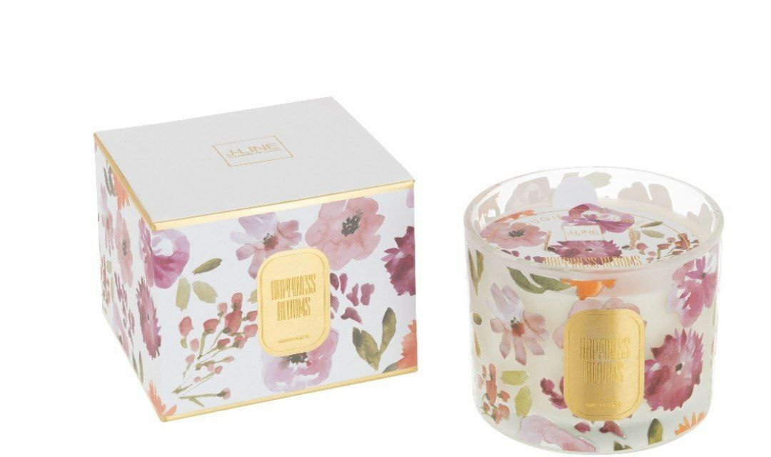 Свеча ароматизированная "Happiness Blooms" Свеча ароматизированная "Happiness Blooms"