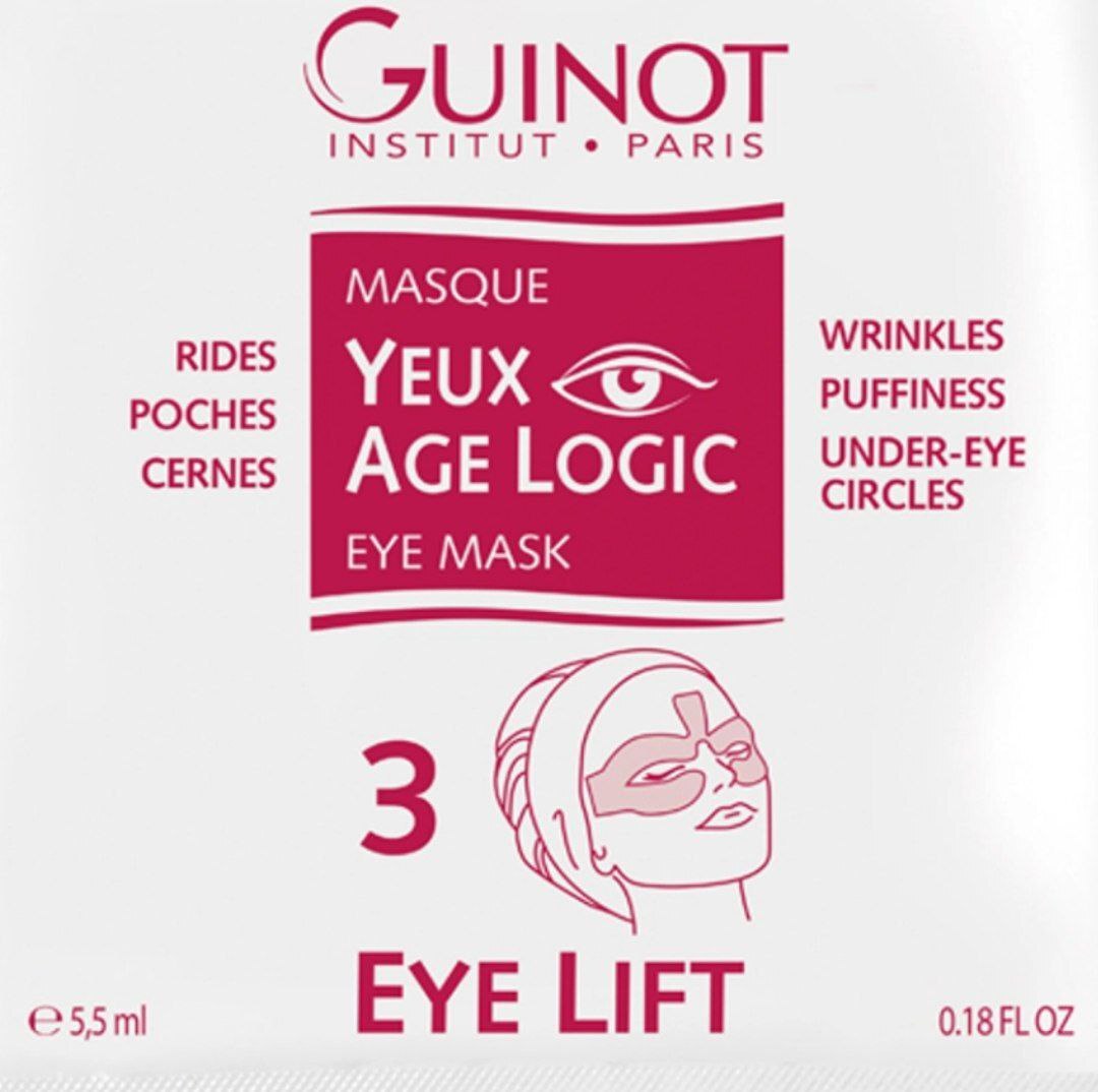 Guinot Маска Masque Yeux Age Logic, 4 саше x 5.5 мл